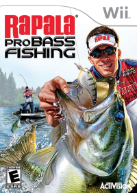Rapala Pro Bass Fishing PAL Wii PAL box art